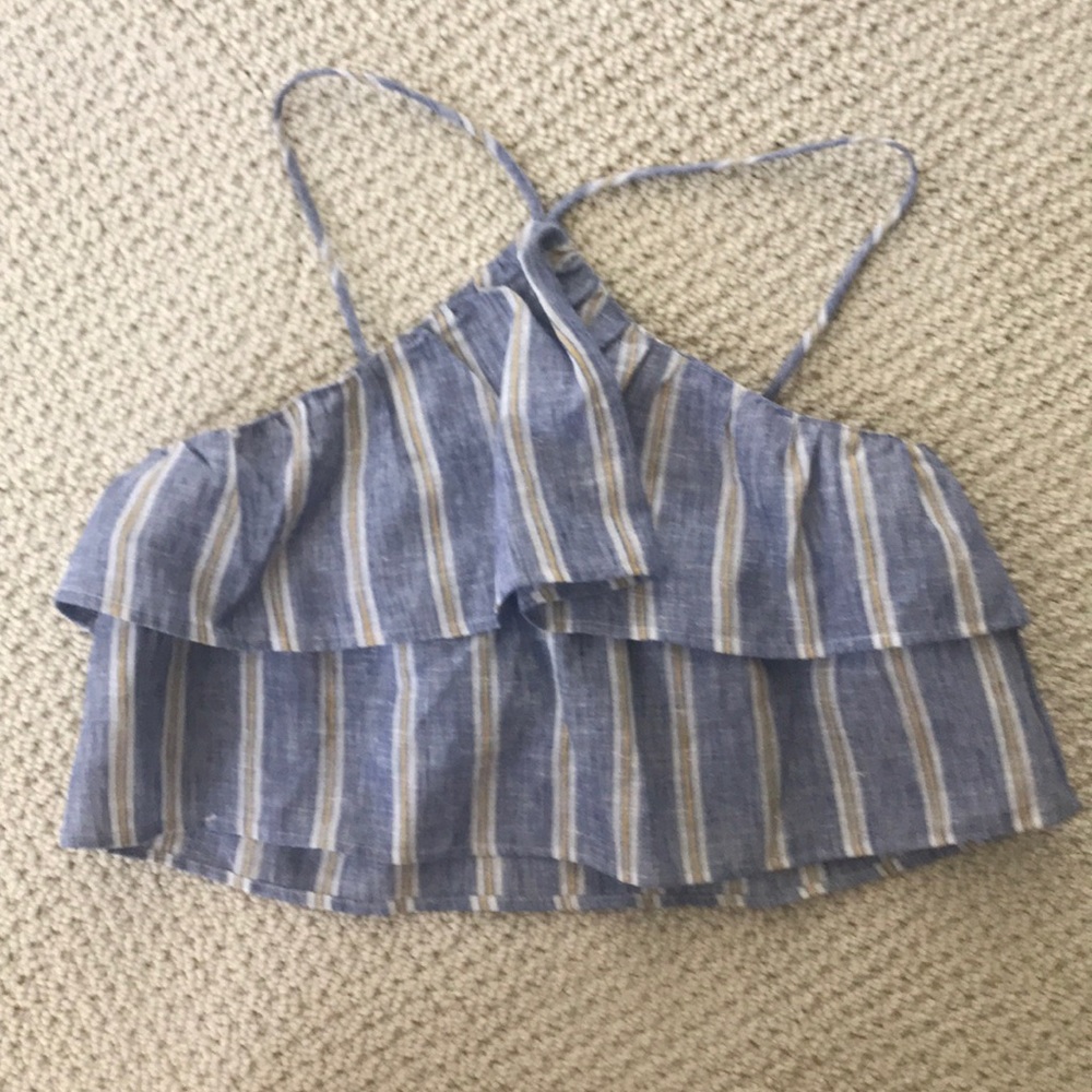 Urban outfitter halter neck crop top